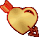 Gif animé coeur flèche